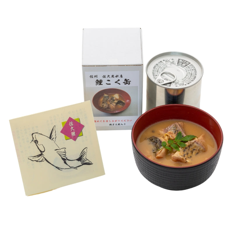 佐久農水産 信州鯉こく 1缶 約320g (約2人前)