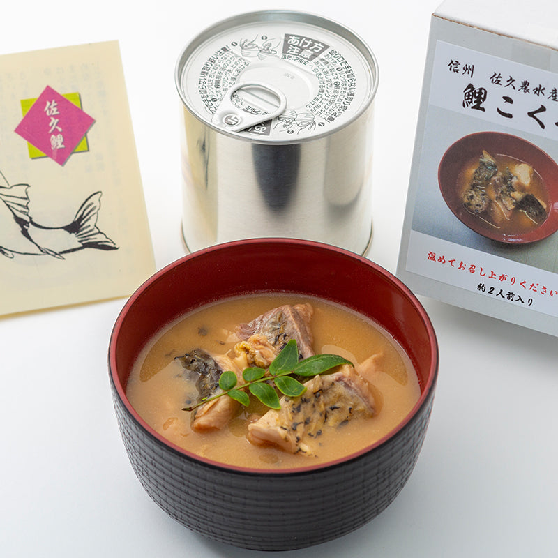 佐久農水産 信州鯉こく 1缶 約320g (約2人前)