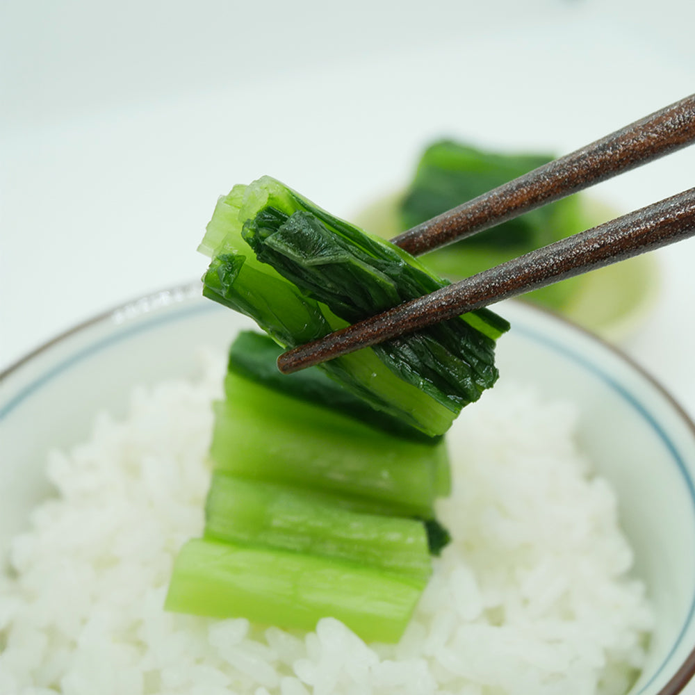 太成食品「信州漬物 のざわな漬 わさび風味」350g 1袋【クール便】