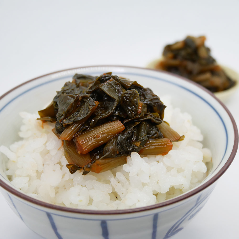佐久漬物 ろくろう漬 野沢菜キムチ 1袋【クール便】