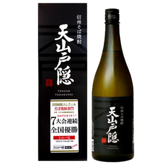 芙蓉酒造 本格そば焼酎 天山戸隠 25度 720ml