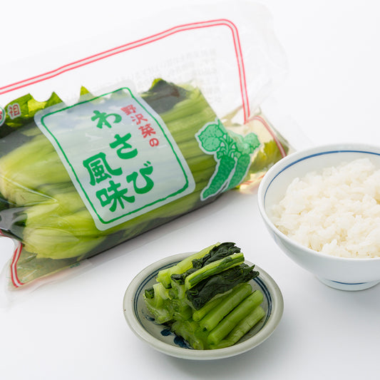 太成食品「信州漬物 のざわな漬 わさび風味」350g 1袋【クール便】